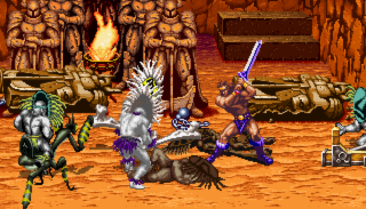 Golden Axe Unused Magic